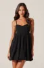 Bustier Bubble Hem Mini Dress sold by Astr