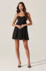 Bustier Bubble Hem Mini Dress sold by Astr