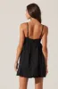Bustier Bubble Hem Mini Dress sold by Astr