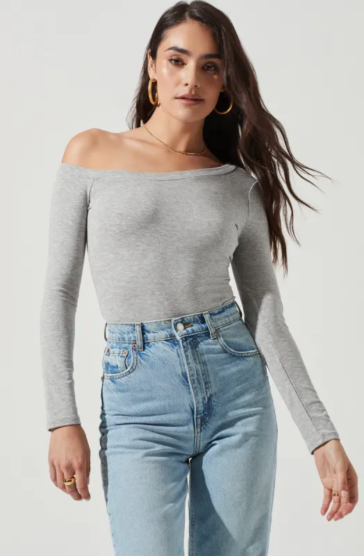 Kaia One Shoulder Bodysuit sold by Astr