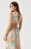 High Neck Open Back Midi Dress sold by Astr