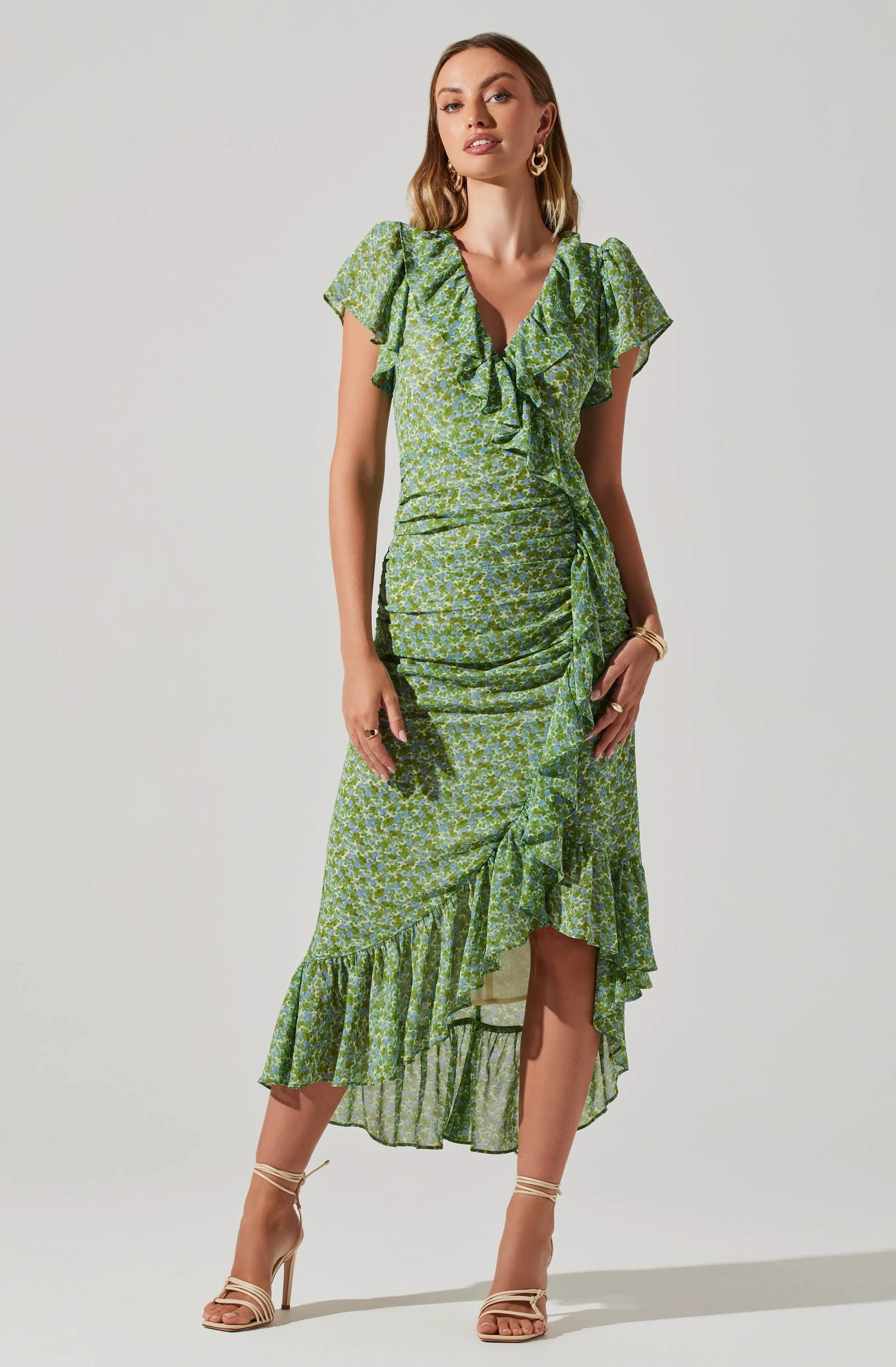 Vilma Floral Midi Dress sold by Astr product image thumbnail 3