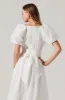 Linette Tonal Jacquard Midi Dress sold by Astr