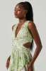 Noya Floral Cutout Maxi Dress sold by Astr