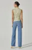 Satin Mock Neck Drape Top sold by Astr