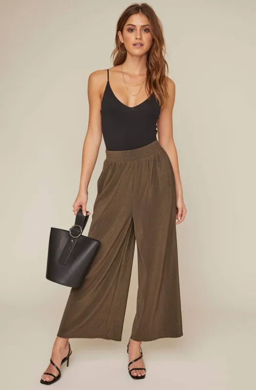 Pleated Wide Leg Pant sold by Astr
