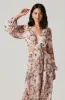 Revery Floral Long Sleeve Maxi Dress sold by Astr