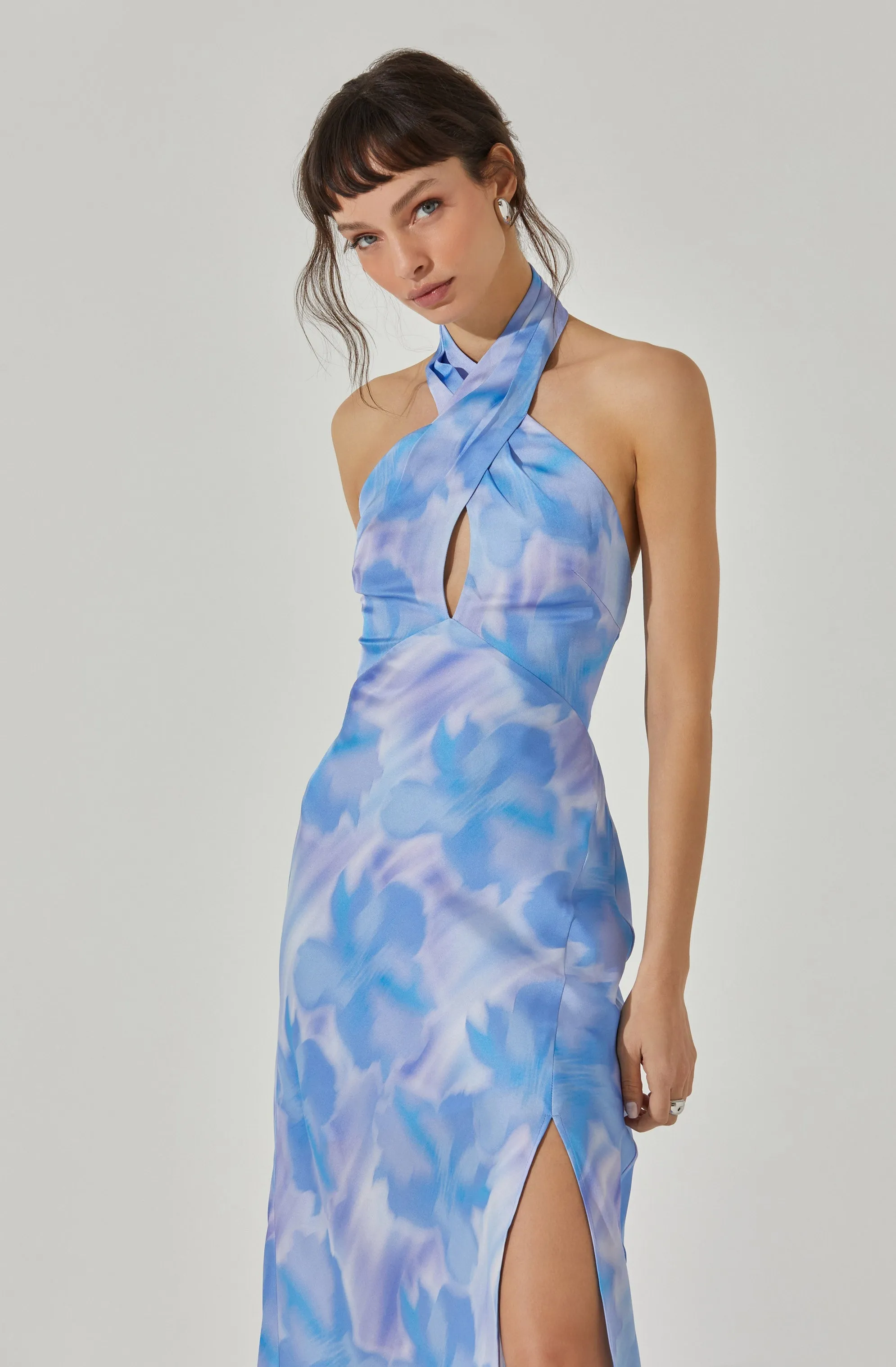 Marissa Halter Neck Midi Dress sold by Astr product image thumbnail 4
