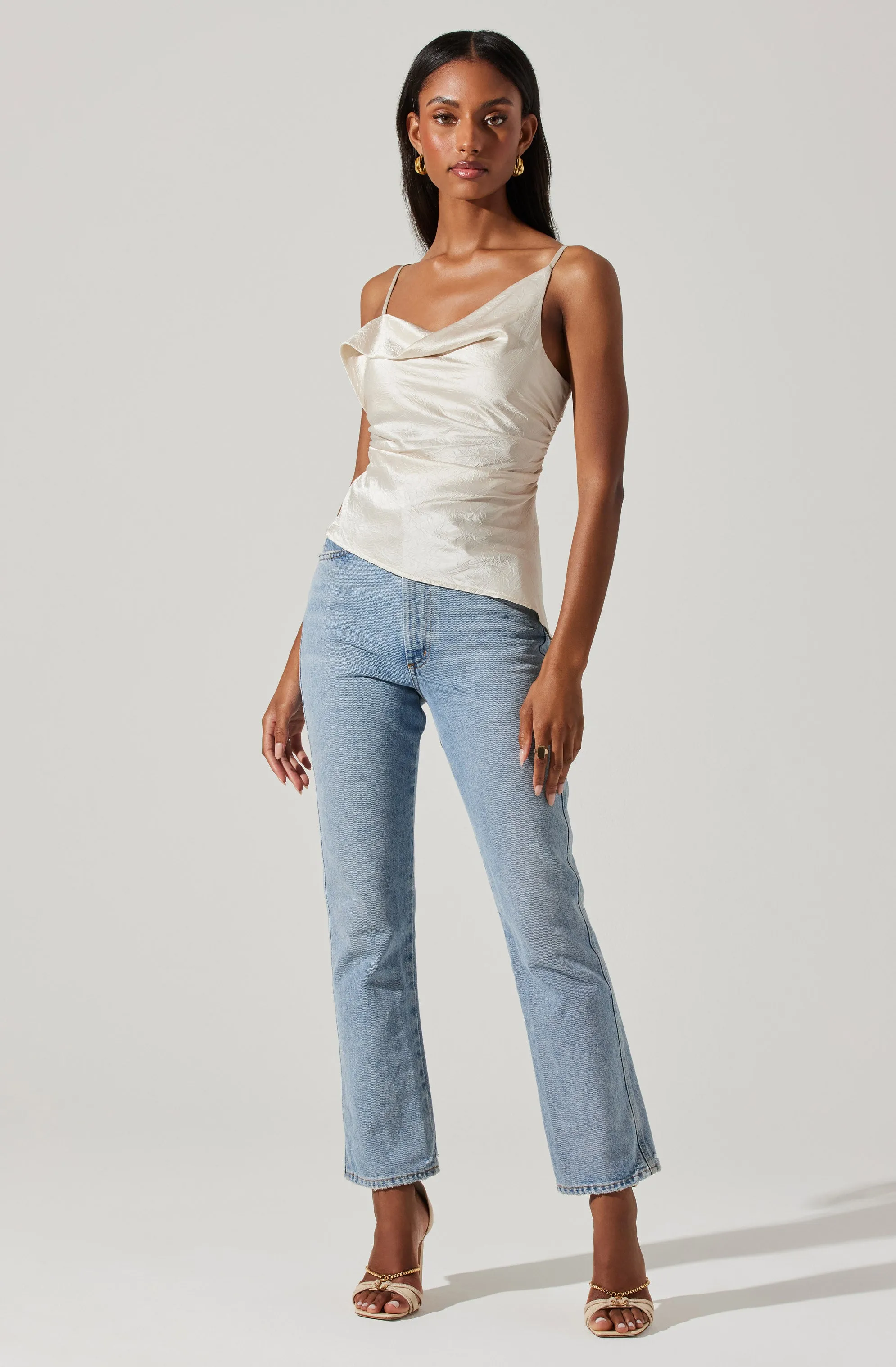 Mirie Cowl Neck Tank Top sold by Astr product image thumbnail 2