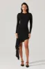 Asymmetric Ruffle Hem Dress sold by Astr