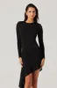 Asymmetric Ruffle Hem Dress sold by Astr