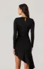 Asymmetric Ruffle Hem Dress sold by Astr