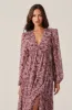 V-Neck Cutout Midi Dress sold by Astr