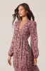 V-Neck Cutout Midi Dress sold by Astr