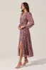 V-Neck Cutout Midi Dress sold by Astr