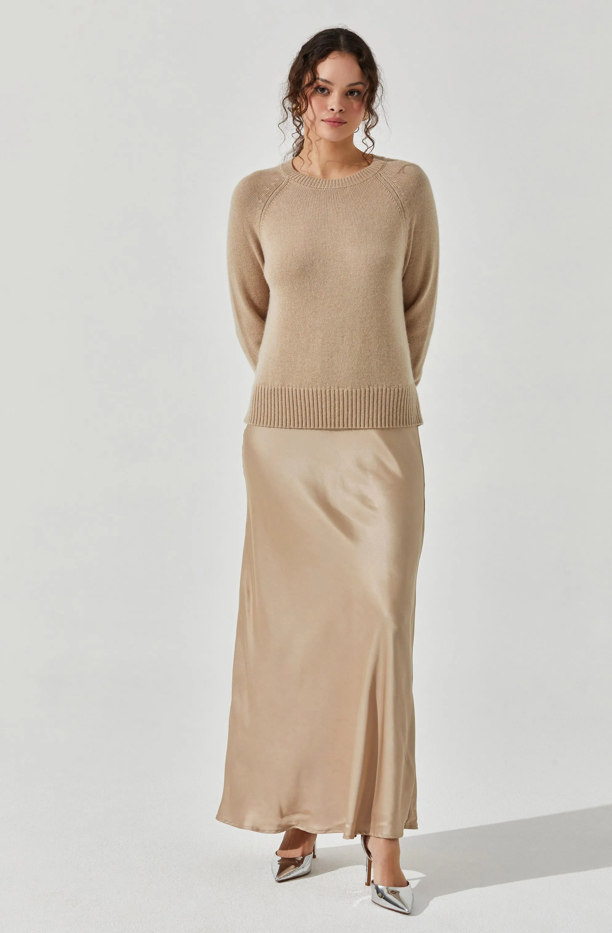 Helene Mixed Media Maxi Dress sold by Astr product image thumbnail 3