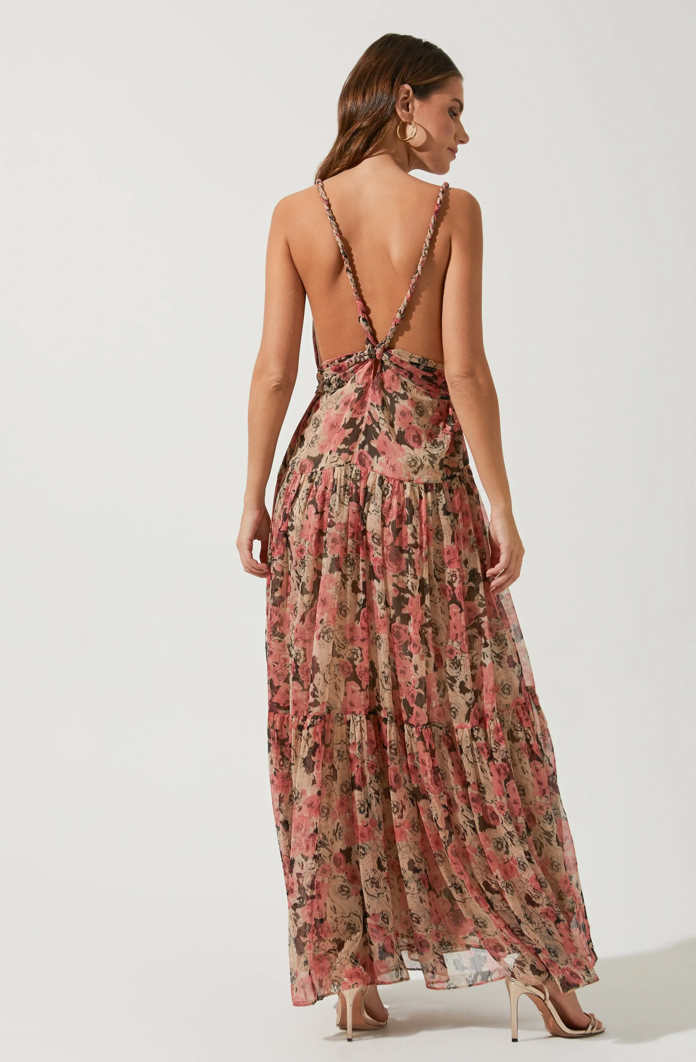 Eartha Floral Maxi Dress sold by Astr product image thumbnail 4