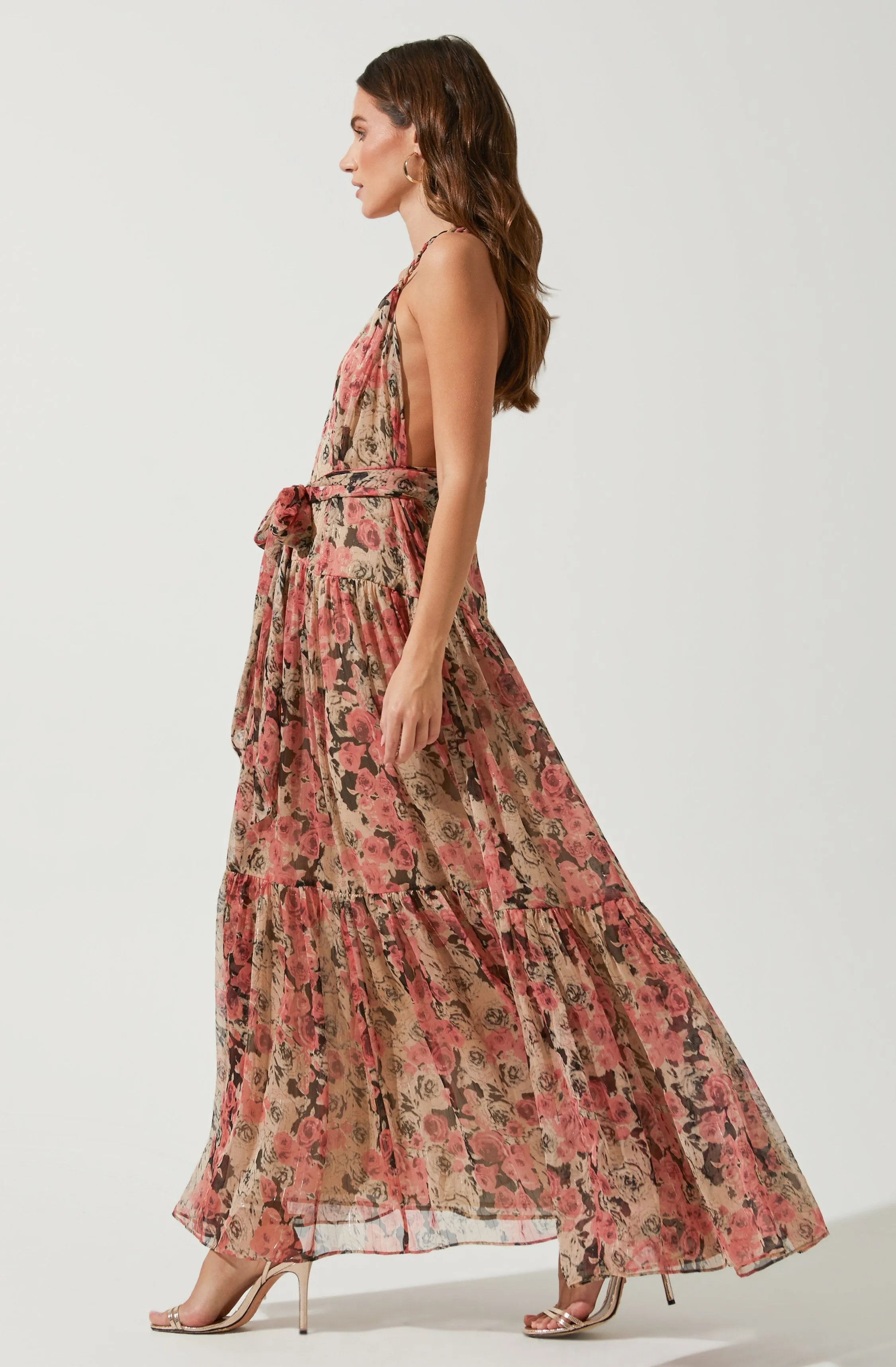 Eartha Floral Maxi Dress sold by Astr product image thumbnail 3