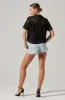 Tourist Lace Short Sleeve Top sold by Astr