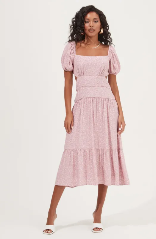 Montana Cutout Midi Dress sold by Astr