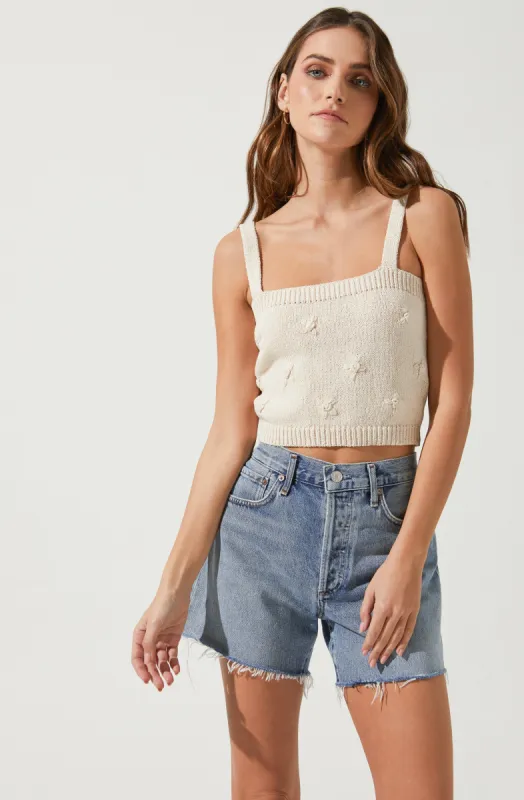 Sunday Morning Sweater Tank sold by Astr