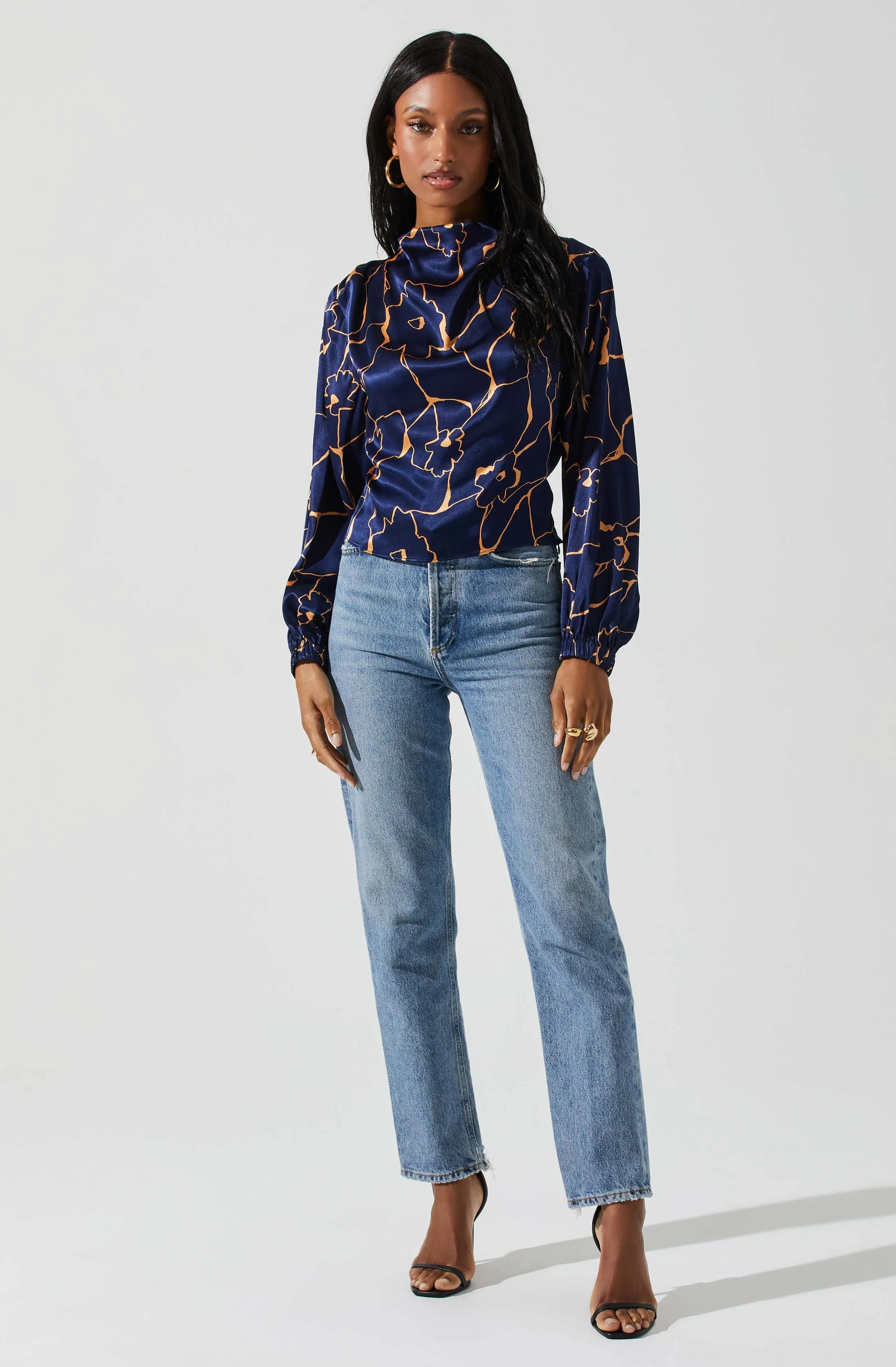 Veronica Floral Cutout Top sold by Astr product image thumbnail 4