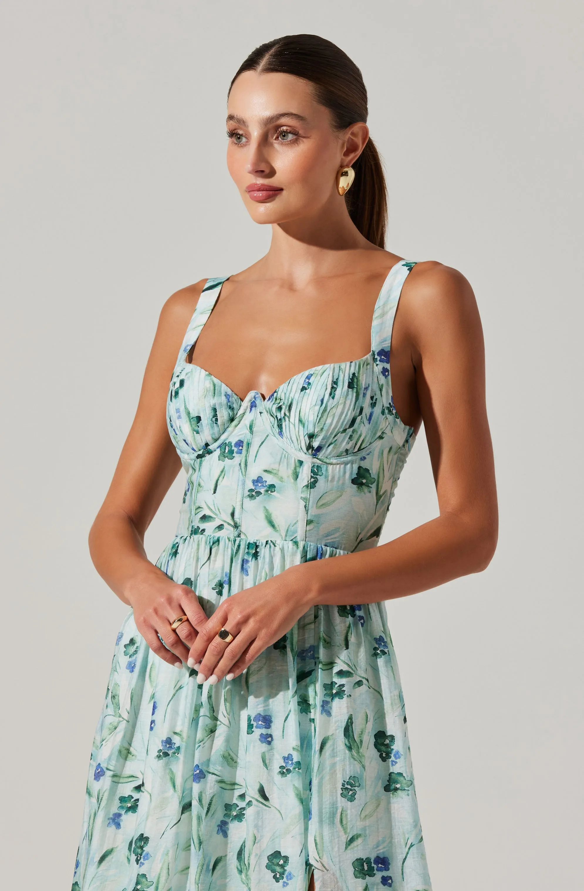 Kelby Corset Midi Dress sold by Astr product image thumbnail 2