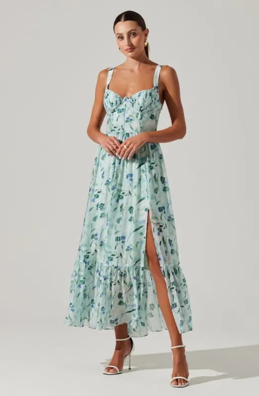 Kelby Corset Midi Dress sold by Astr