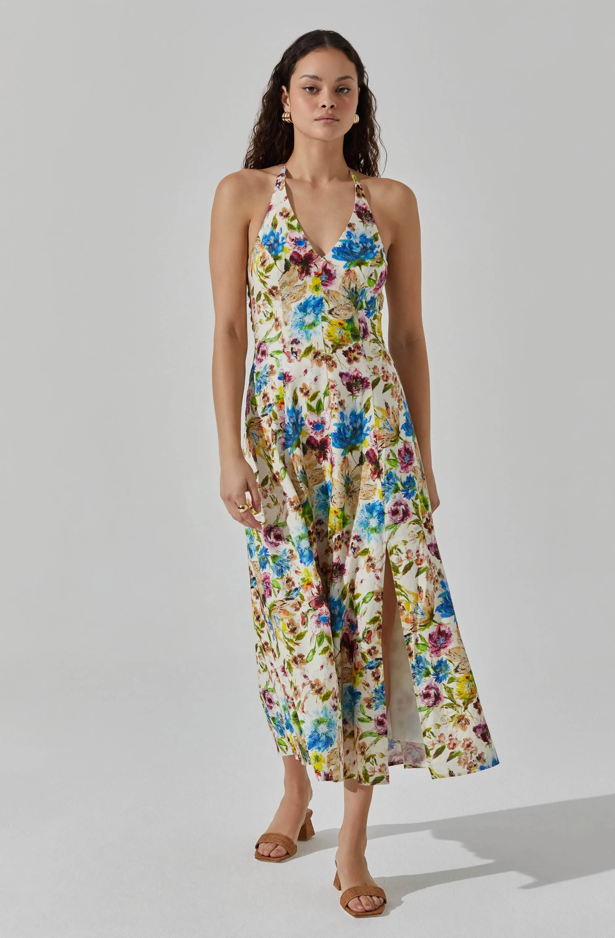 Halter Maxi Dress sold by Astr product image thumbnail 3