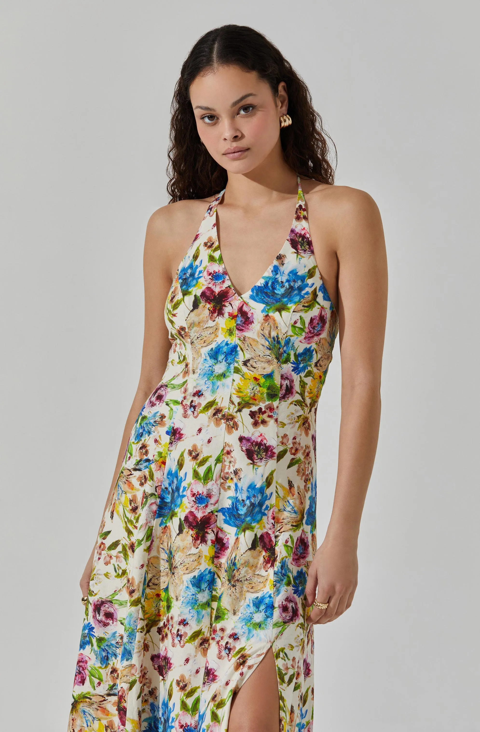 Halter Maxi Dress sold by Astr product image thumbnail 4