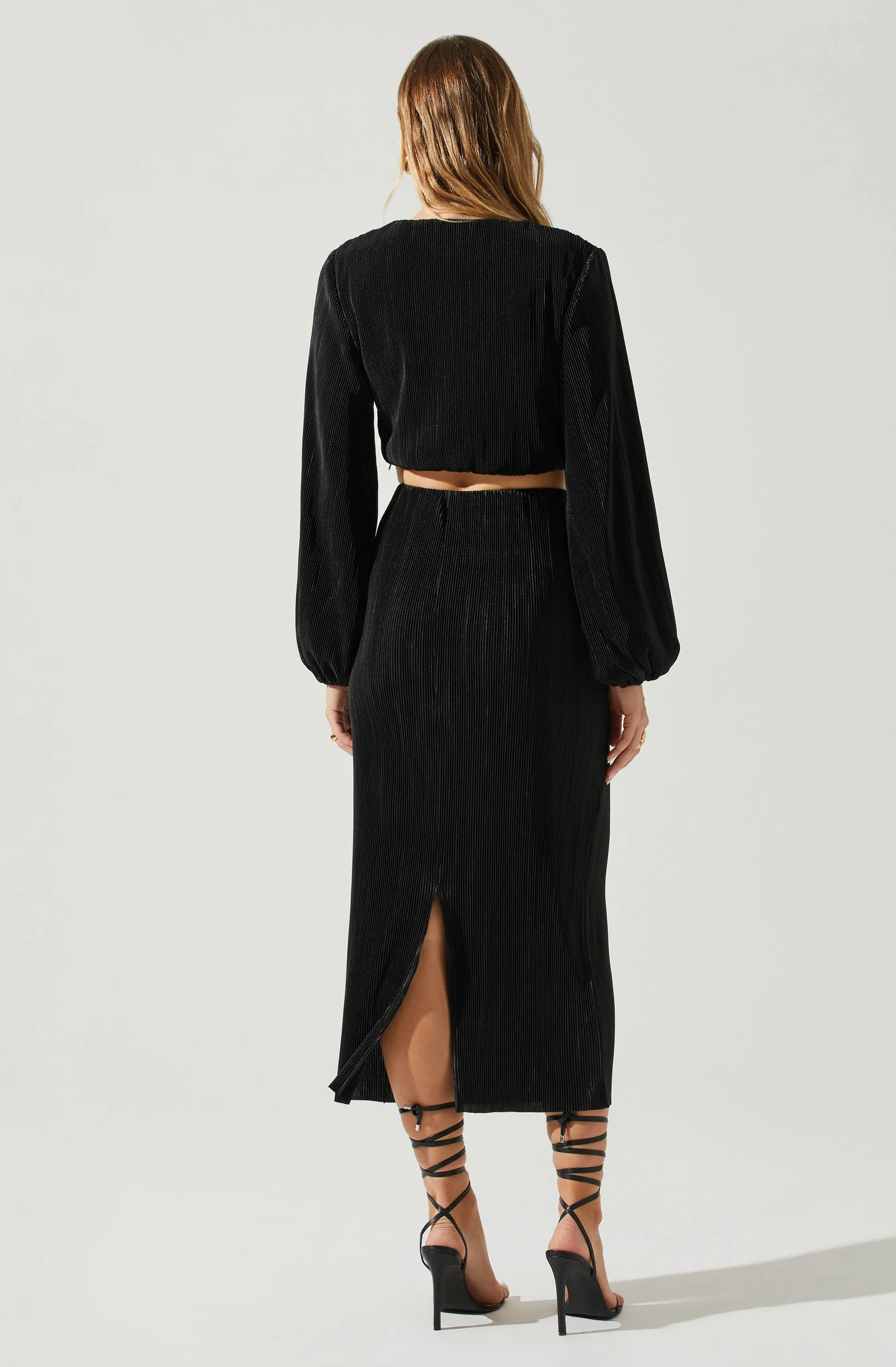 Cataleya Plisse Twist Bust Top sold by Astr product image thumbnail 4