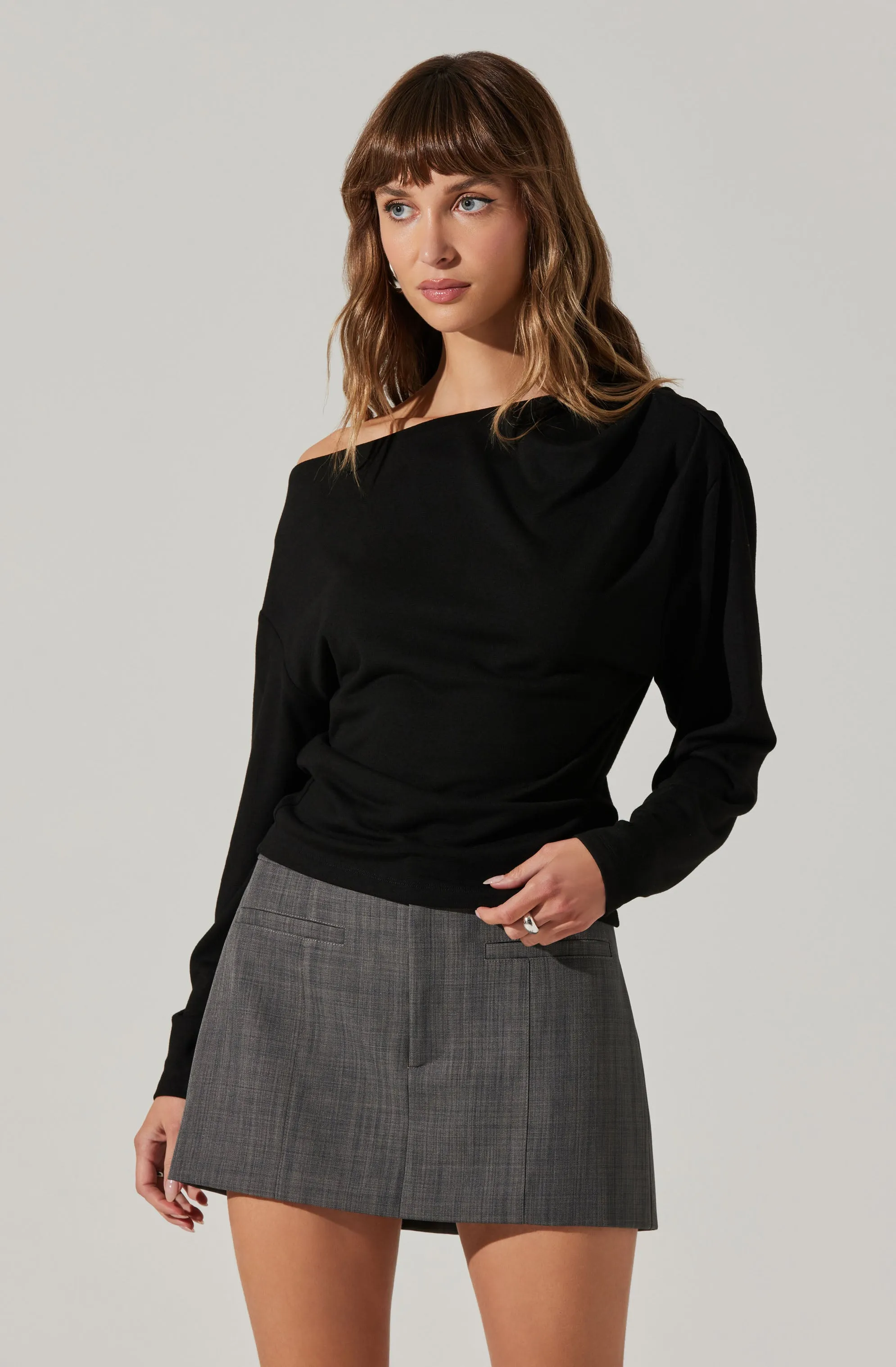 Nary Off Shoulder Top sold by Astr