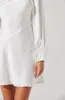 Augusta Feather Trim Mini Dress sold by Astr