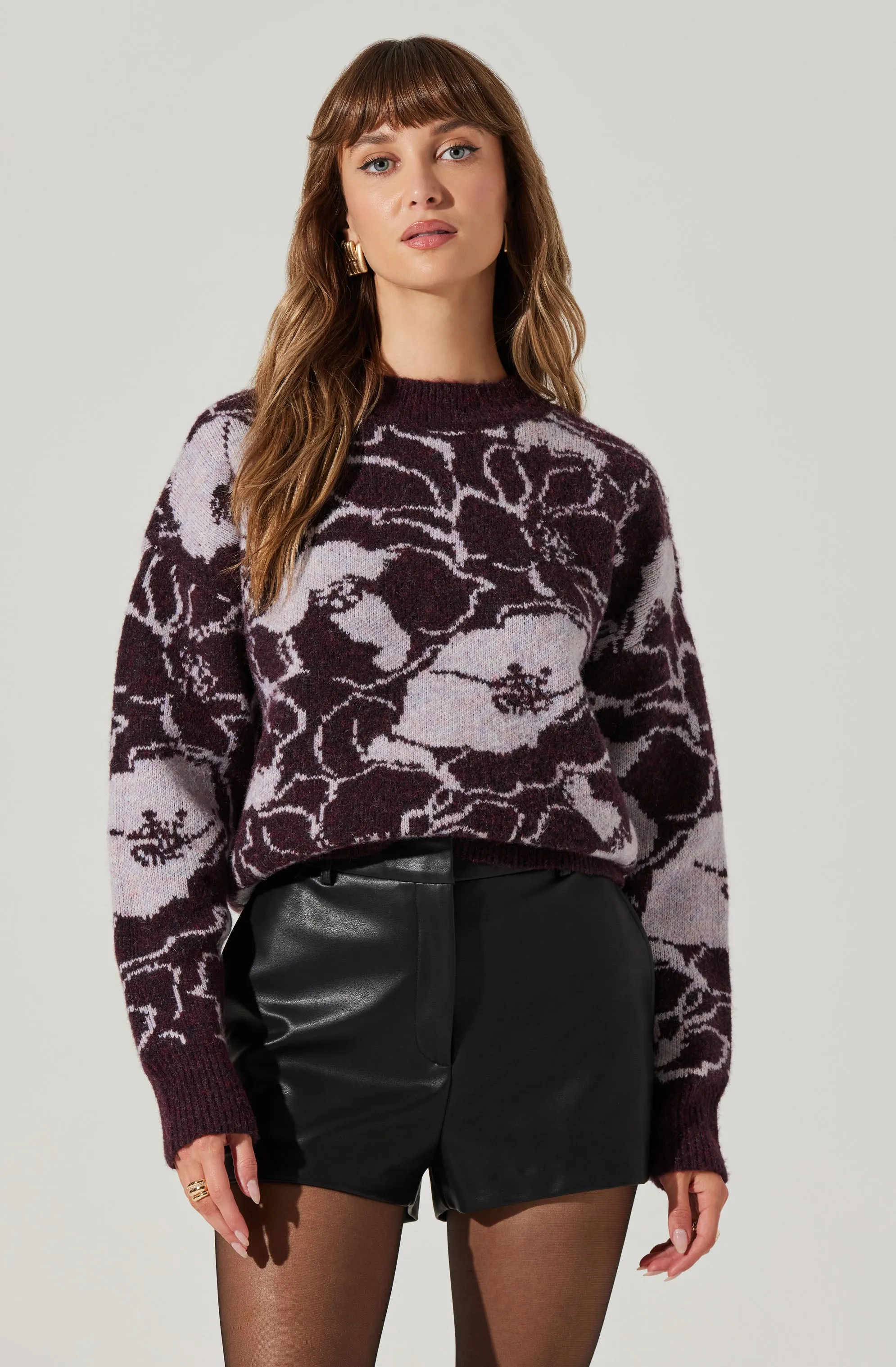 Saira Floral Sweater sold by Astr product image thumbnail 3