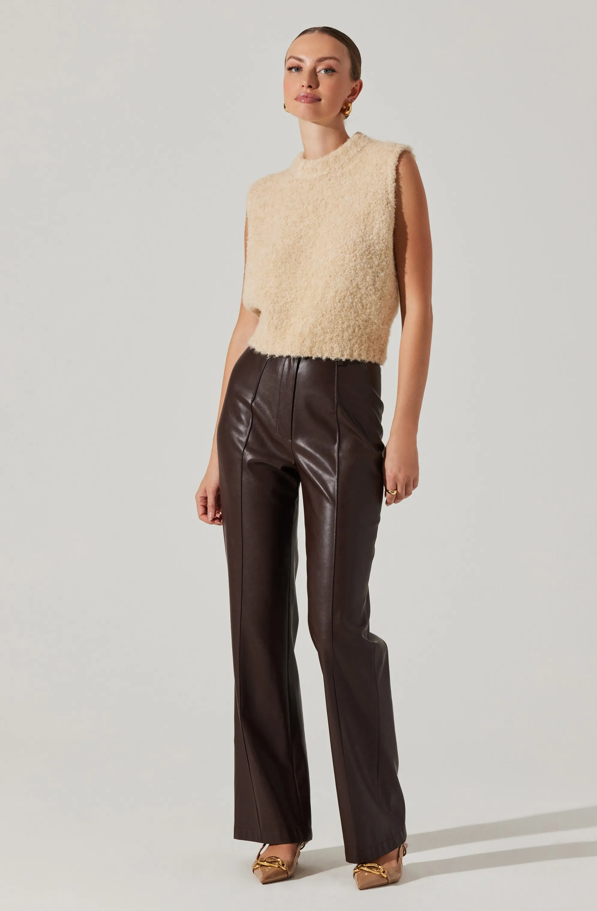 Edlyn Boucle Mock Neck Sweater sold by Astr product image thumbnail 5