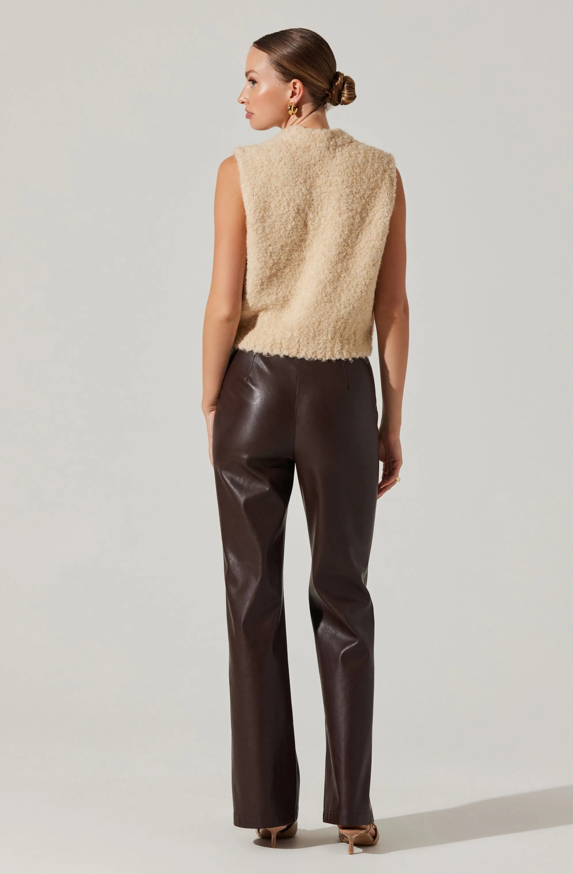 Edlyn Boucle Mock Neck Sweater sold by Astr product image thumbnail 4