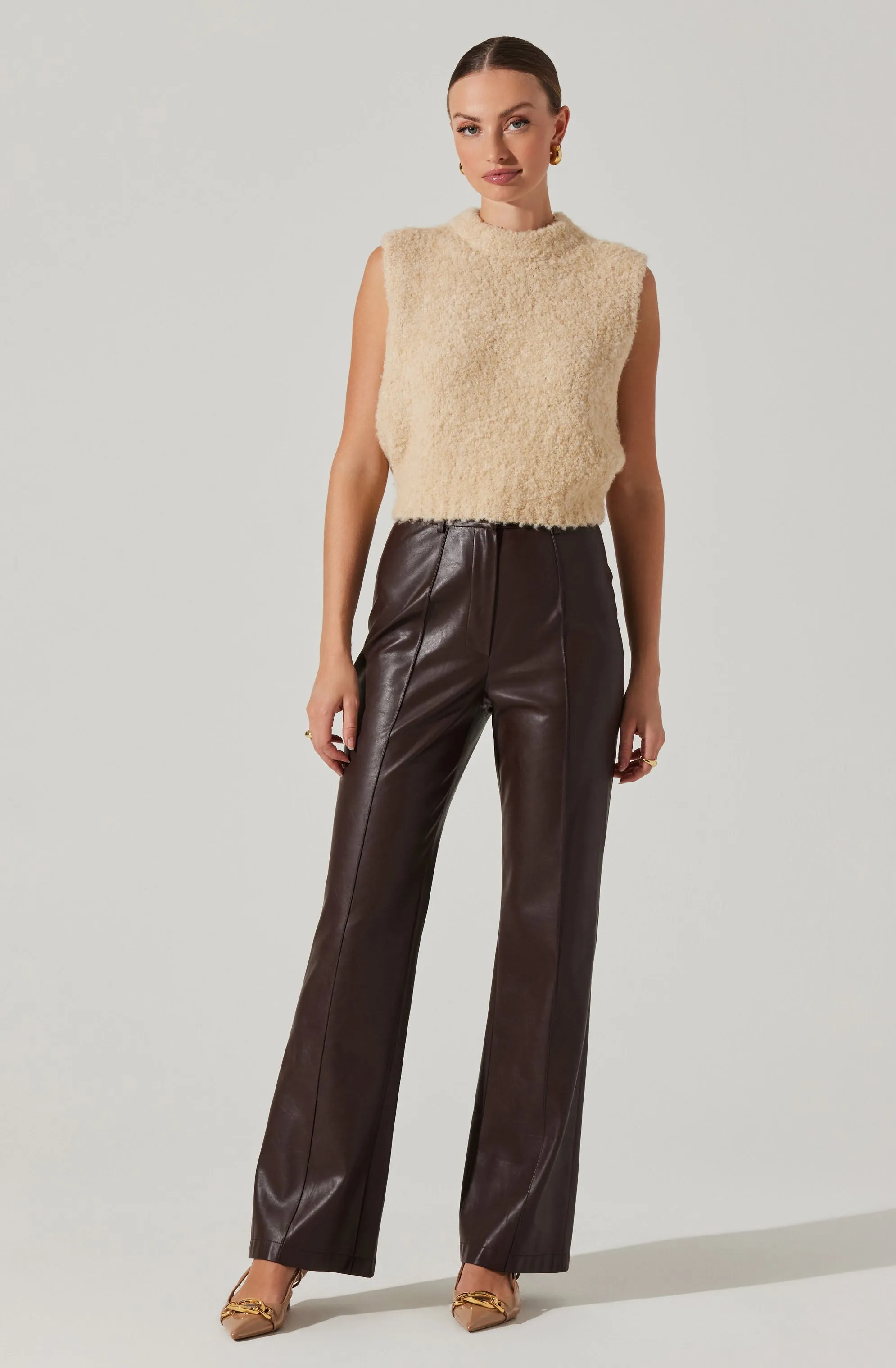 Edlyn Boucle Mock Neck Sweater sold by Astr product image thumbnail 2