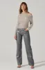 Icyln Sequin Off Shoulder Top sold by Astr