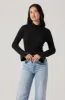 Flare Sleeve Ribbed Turtleneck sold by Astr