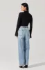 Flare Sleeve Ribbed Turtleneck sold by Astr