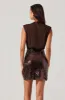 Sequin Mixed Media Mini Dress sold by Astr