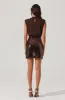 Sequin Mixed Media Mini Dress sold by Astr
