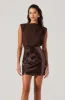 Sequin Mixed Media Mini Dress sold by Astr
