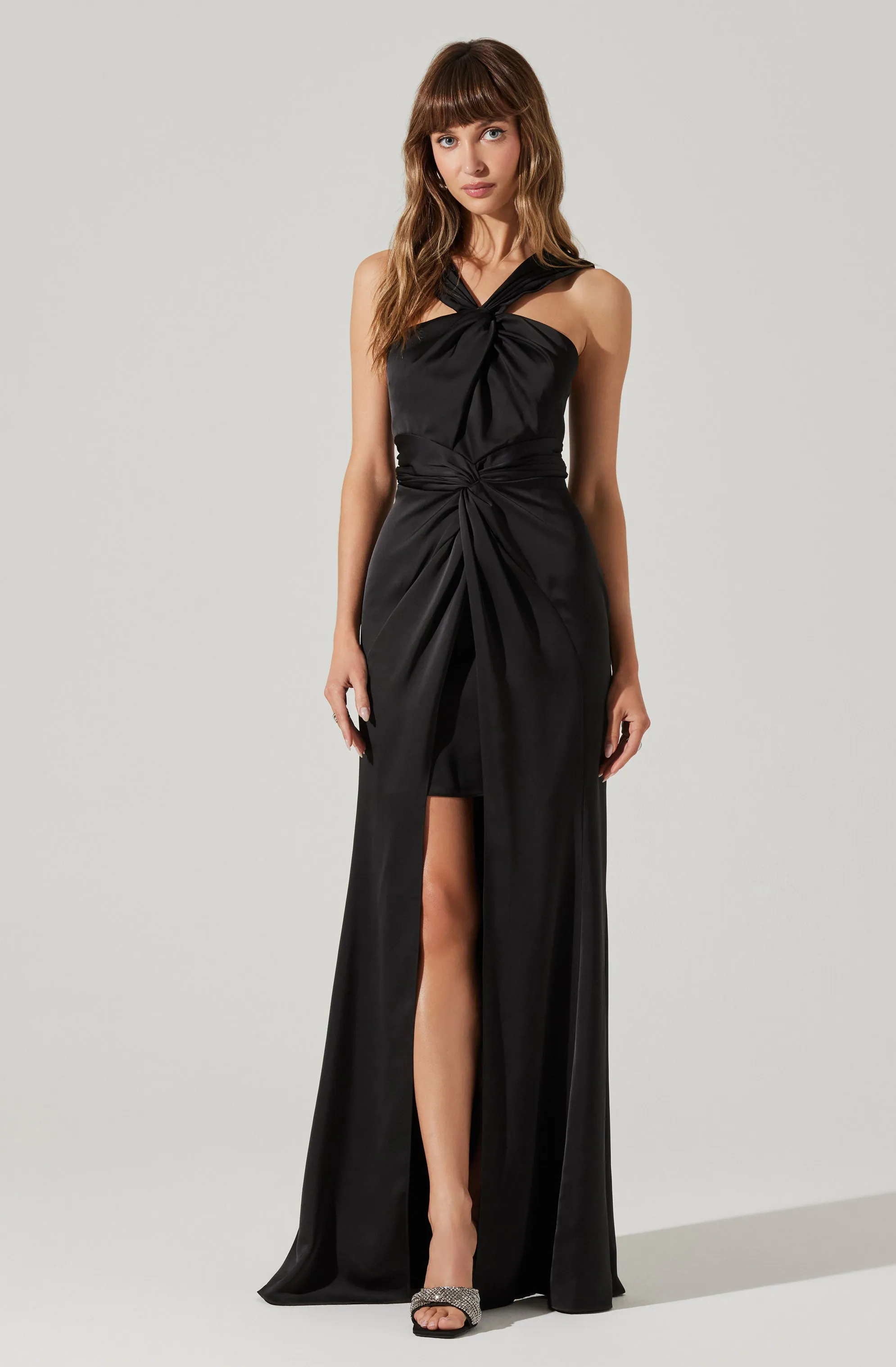 Georgiana Halter Neck Maxi Dress sold by Astr product image thumbnail 3