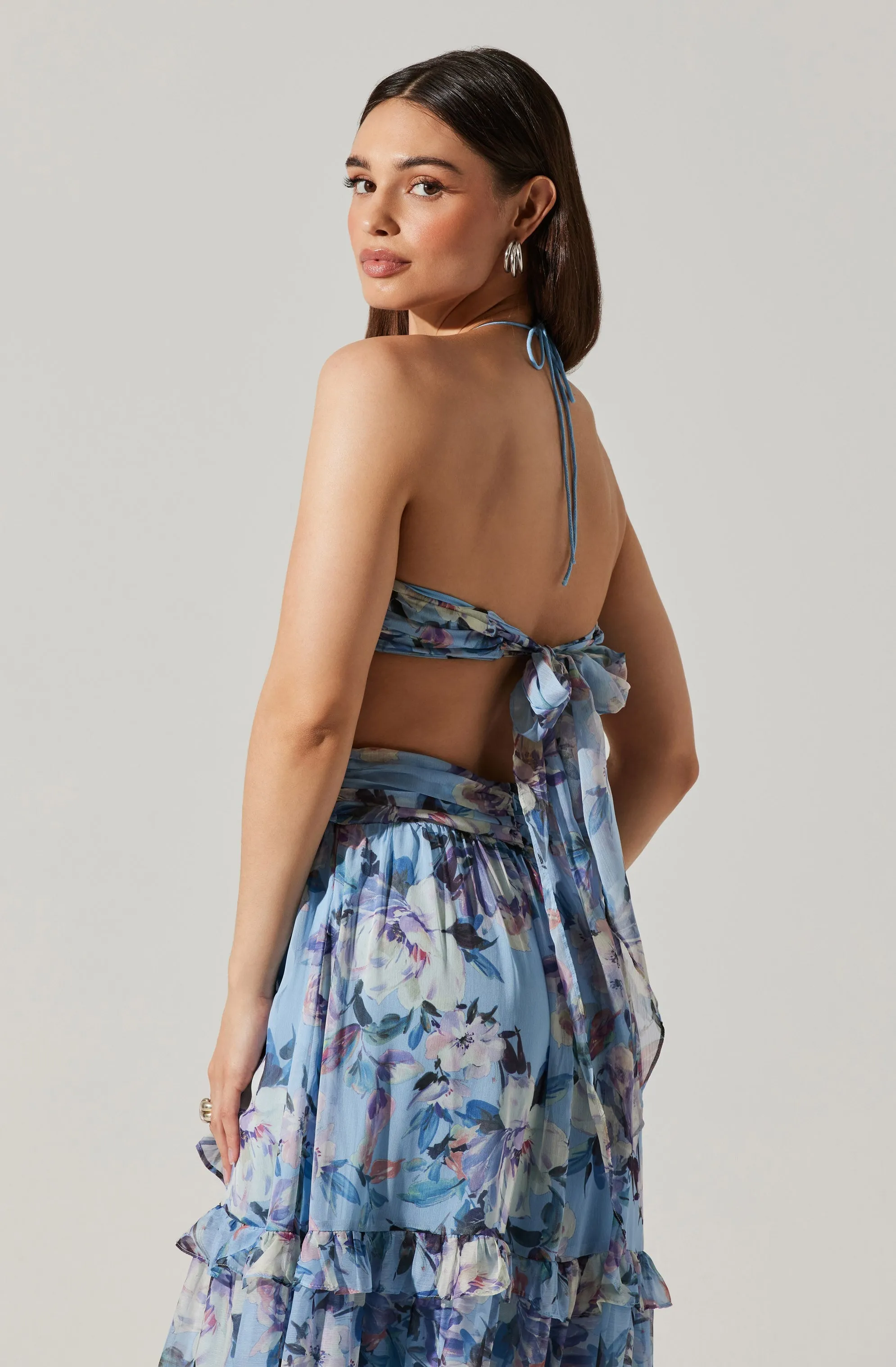 Kitsune Floral Maxi Dress sold by Astr product image thumbnail 5