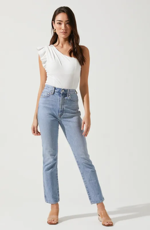 Sweet Summer One Shoulder Bodysuit sold by Astr