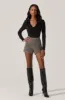 Deep Cowl Neck Top sold by Astr