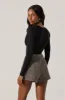Deep Cowl Neck Top sold by Astr