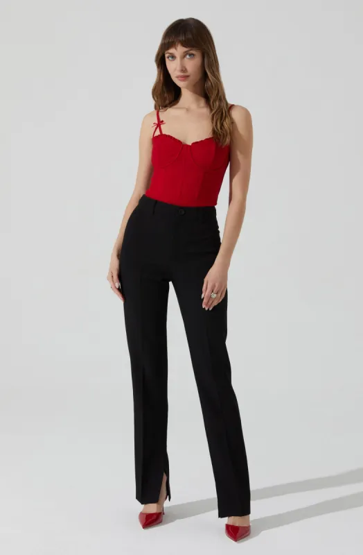 Marlowe Straight Leg Pants sold by Astr