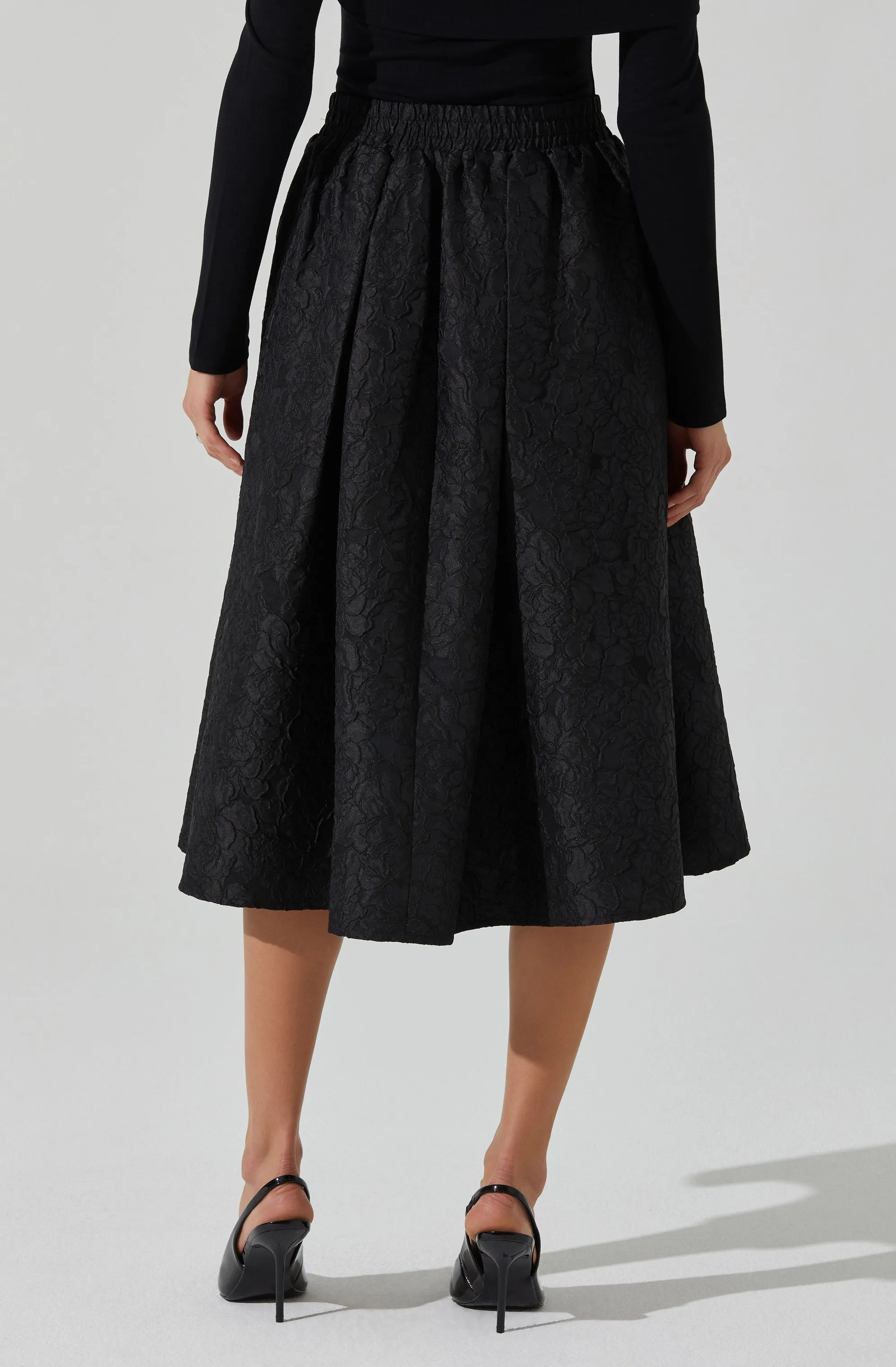 Andolina Jacquard Midi Skirt sold by Astr product image thumbnail 4